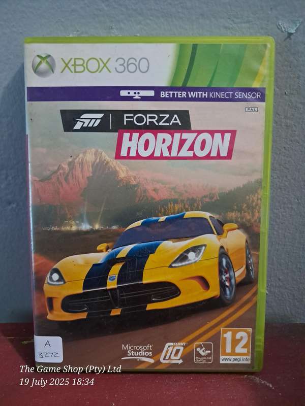XBOX 360 FORZA HORIZON - NO MANUAL