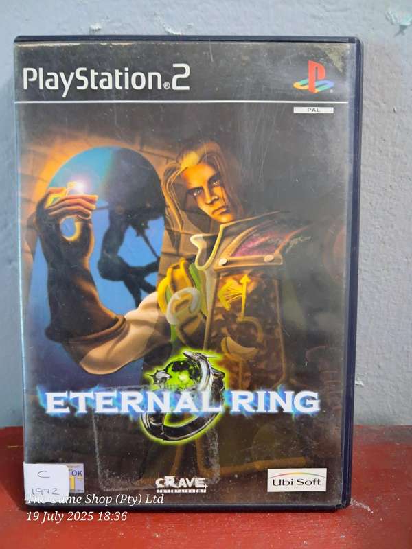 PS2 ETERNAL RING - NO MANUAL