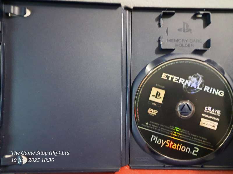PS2 ETERNAL RING - NO MANUAL