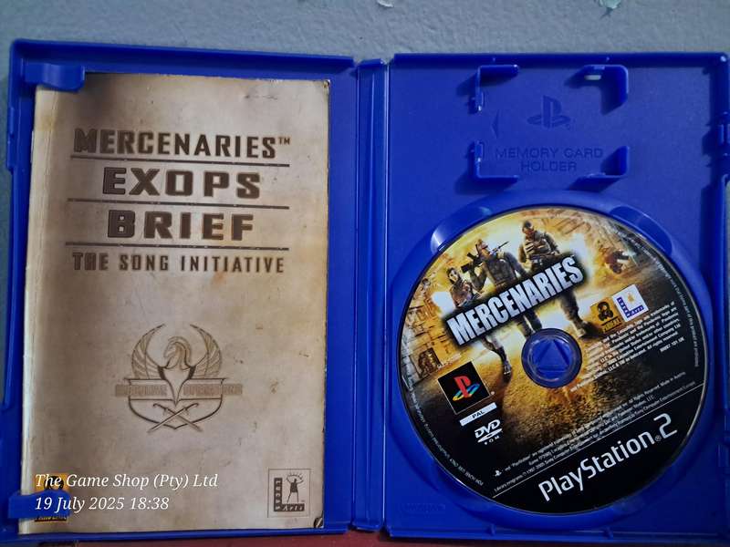 PS2 MERCENARIES : PLAYGROUND OF DESTRUCTION - CIB