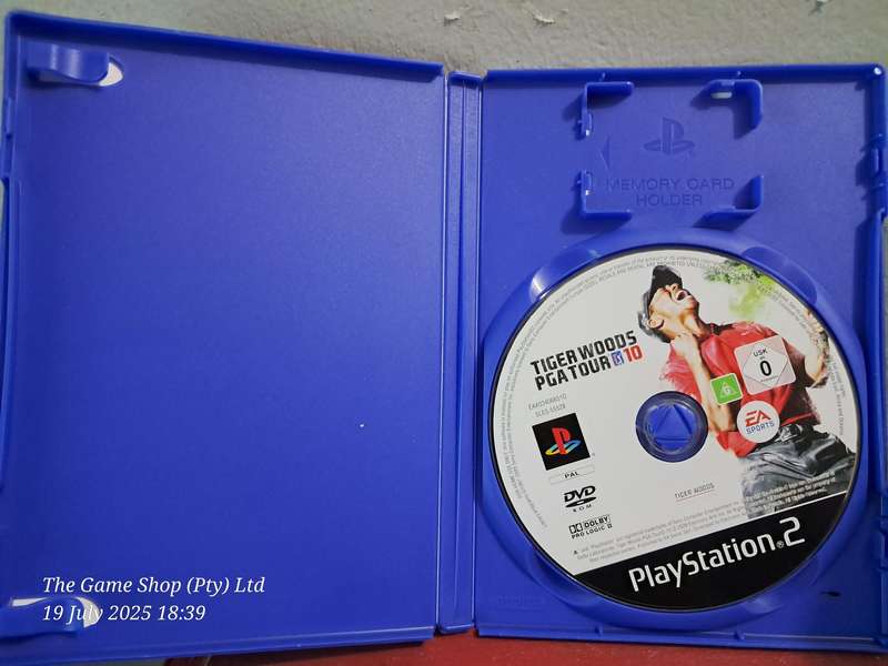 PS2 TIGER WOODS PGA TOUR 10 - NO MANUAL
