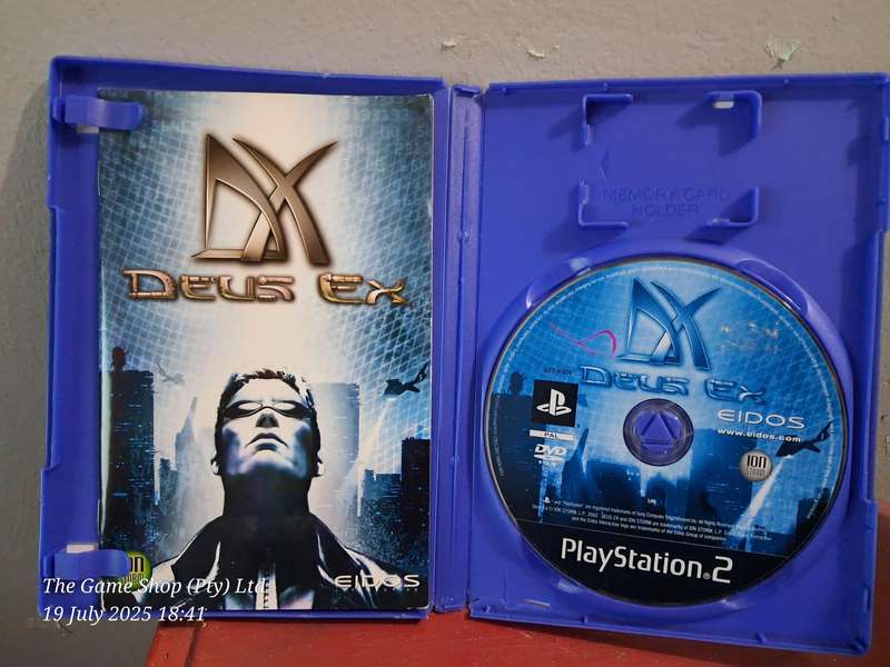 PS2 DEUS EX - CIB