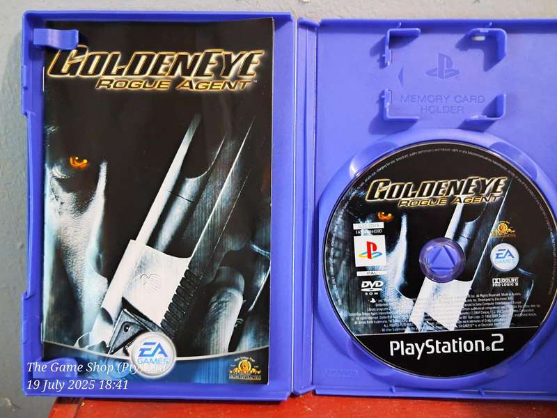 PS2 GOLDENEYE : ROGUE AGENT - CIB