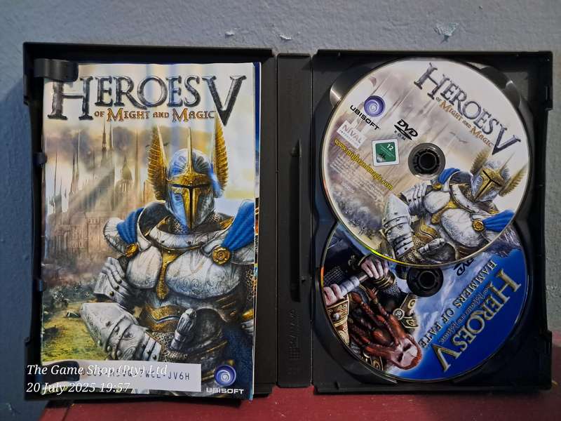 PC HEROES OF MIGHT AND MAGIC V (SILVER EDITION)