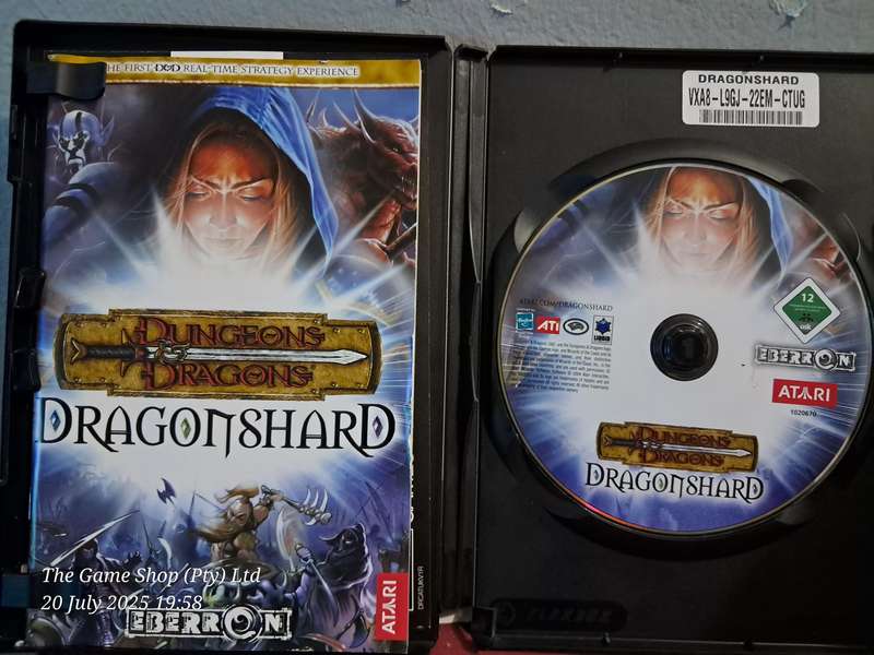 PC DUNGEONS & DRAGONS : DRAGONSHARD