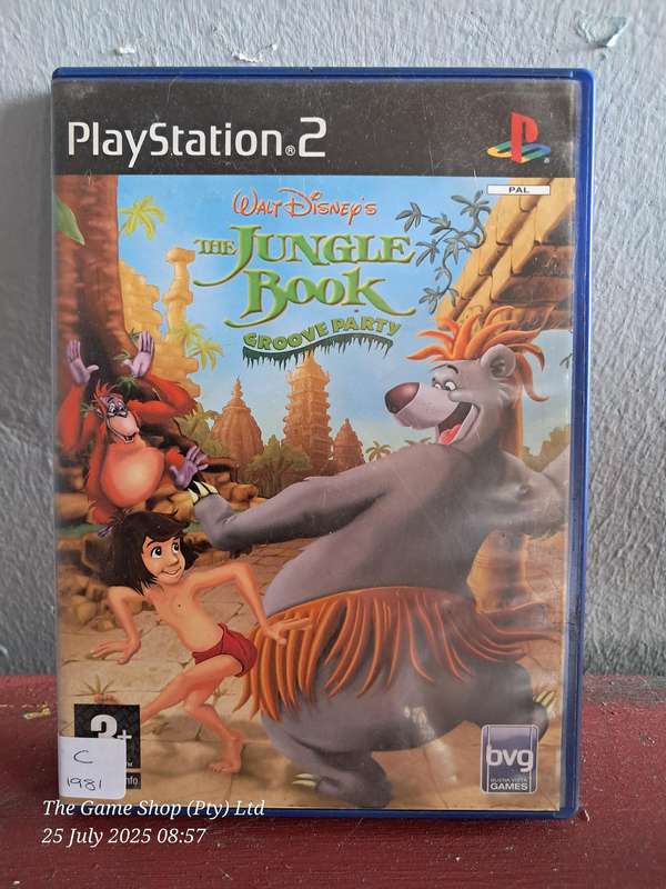 PS2 JUNGLE BOOK : GROOVE PARTY - CIB