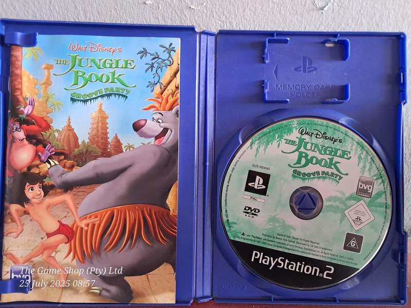 PS2 JUNGLE BOOK : GROOVE PARTY - CIB