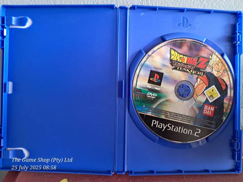 PS2 Dragonball Z : Budukai Tenkaichi - NO MANUAL
