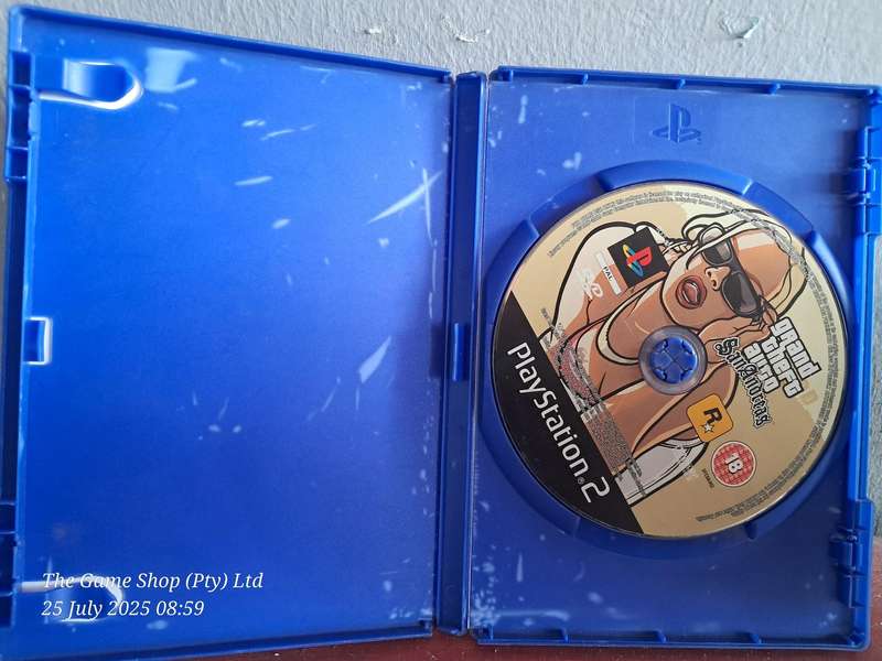 PS2 Grand Theft Auto : San Andreas - No Manual