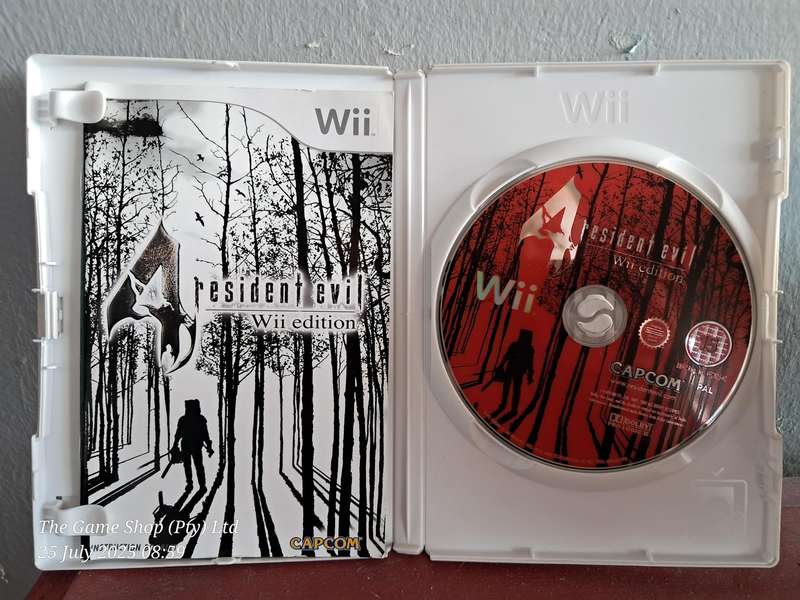 WII RESIDENT EVIL 4 - CIB