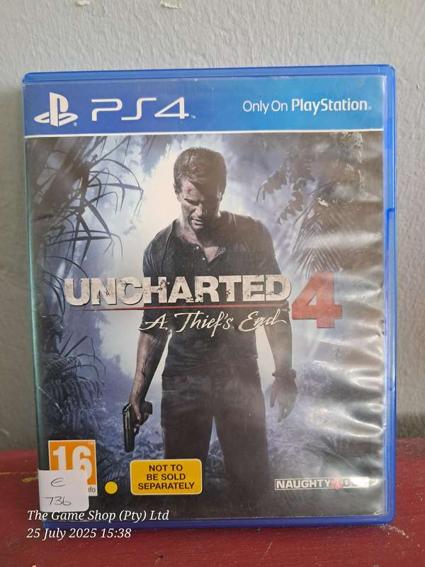 PS4 UNCHARTED 4 : A THIEF'S END