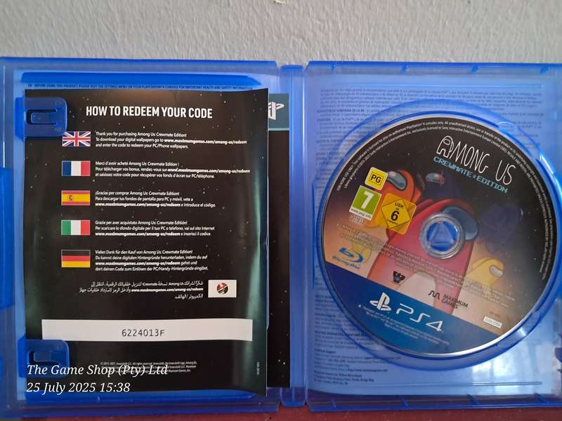 PS4 AMONG US : CREWMATE EDITION