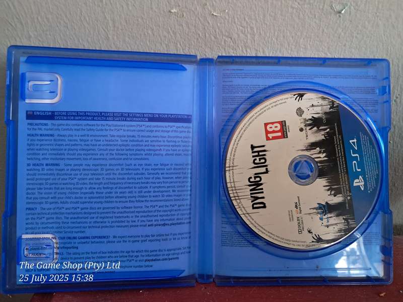 PS4 DYING LIGHT