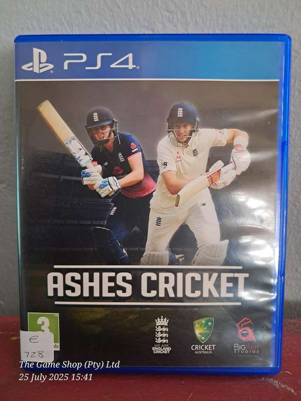 PS4 ASHES CRICKET