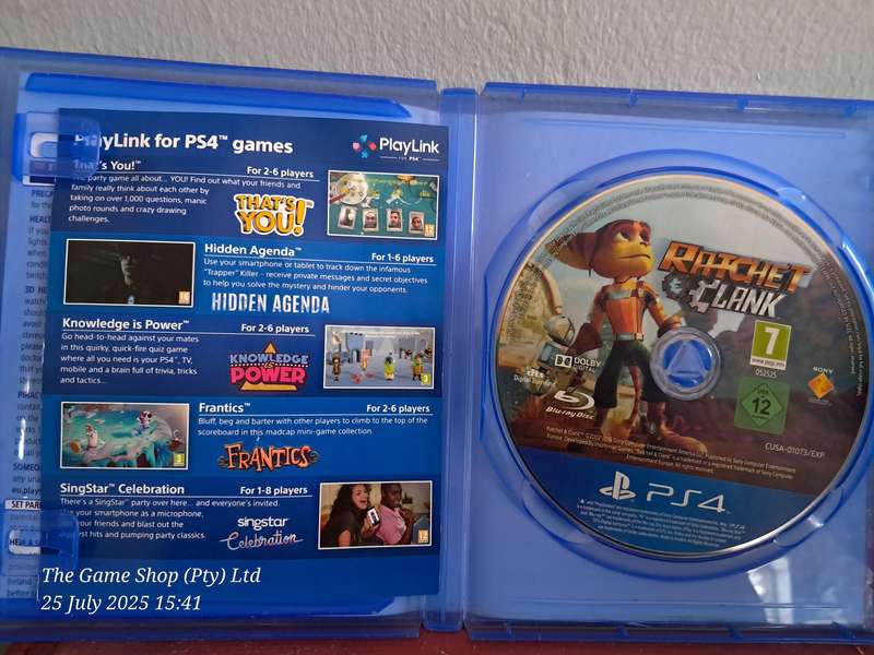 PS4 RATCHET & CLANK
