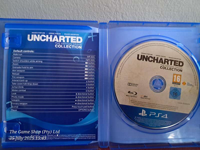 PS4 UNCHARTED : THE NATHAN DRAKE COLLECTION