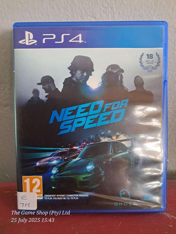 PS4 NEED FOR SPEED