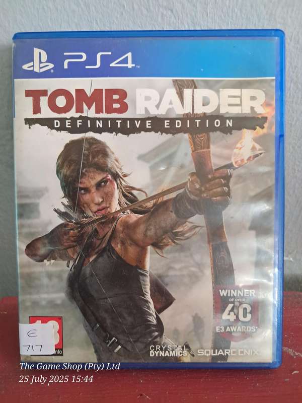 PS4 TOMB RAIDER : DEFINITIVE EDITION