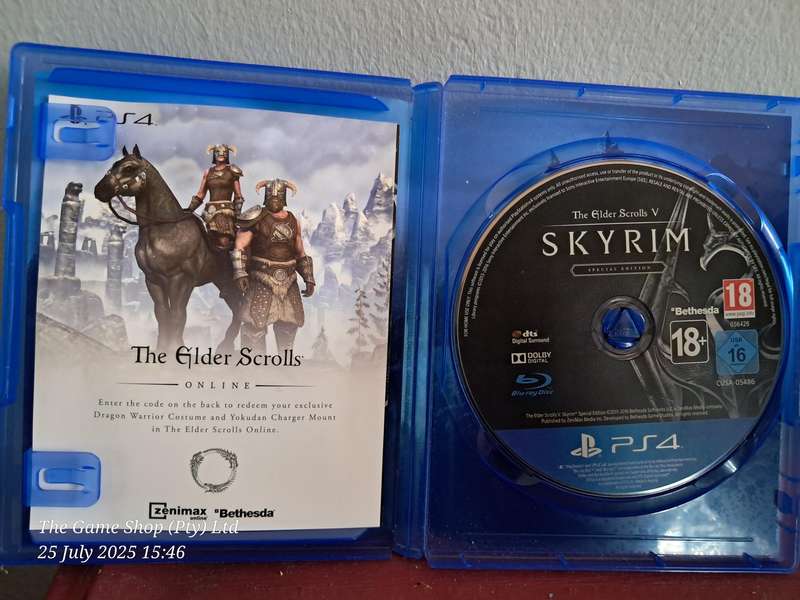 PS4 THE ELDER SCROLLS V : SKYRIM SPECIAL EDITION