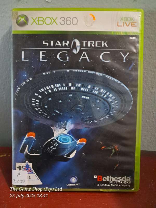 XBOX 360 STAR TREK LEGACY - CIB