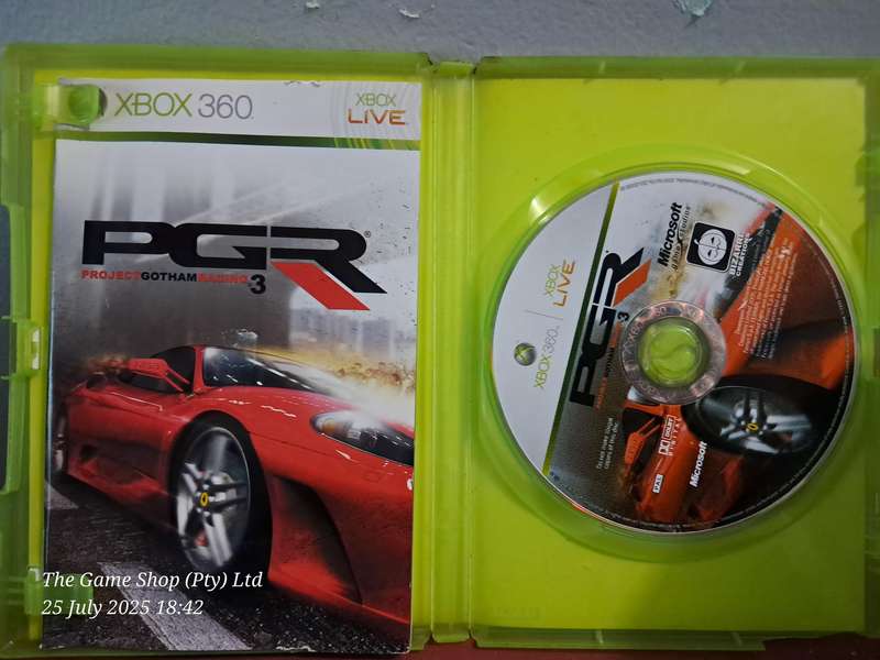 XBOX 360 PROJECT GOTHAM RACING 3 - CIB