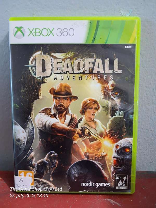 XBOX 360 DEADFALL ADVENTURES - CIB