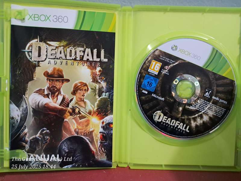 XBOX 360 DEADFALL ADVENTURES - CIB