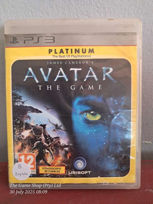 PS3 AVATAR : THE GAME (PLATINUM) - CIB