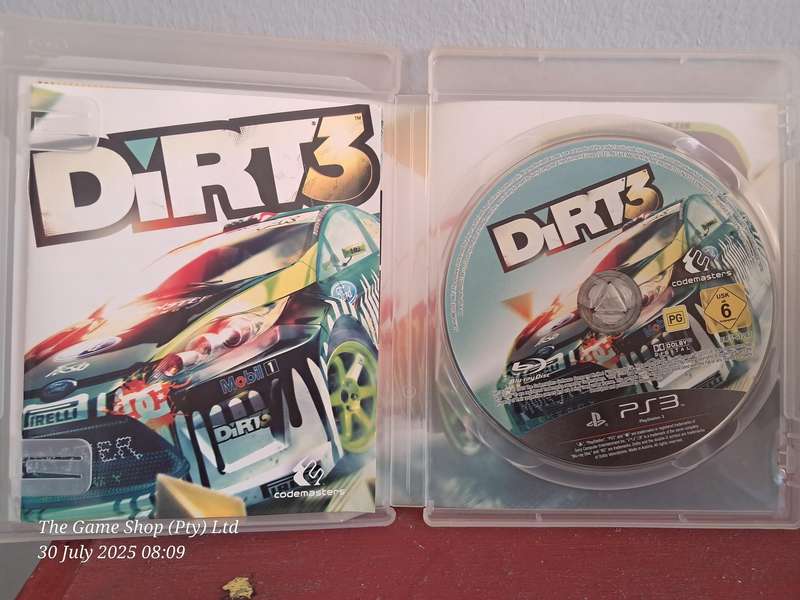 PS3 DIRT 3 - CIB