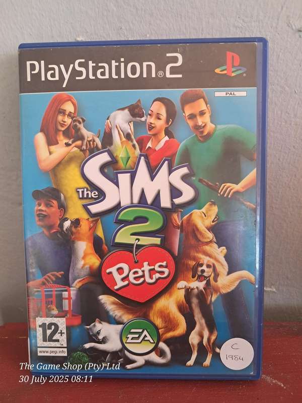 PS2 SIMS 2 : PETS - CIB