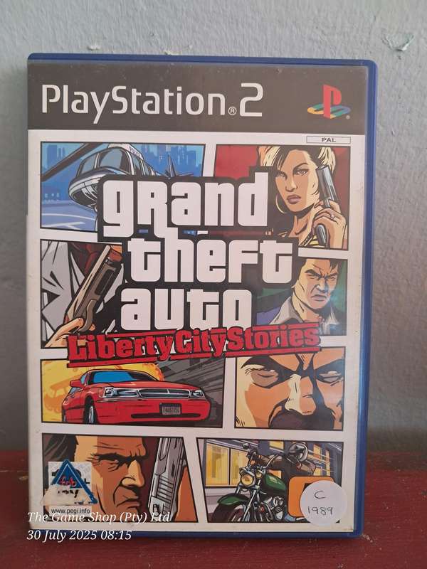 PS2 GRAND THEFT AUTO : LIBERTY CITY STORIES - CIB (NO MAP)