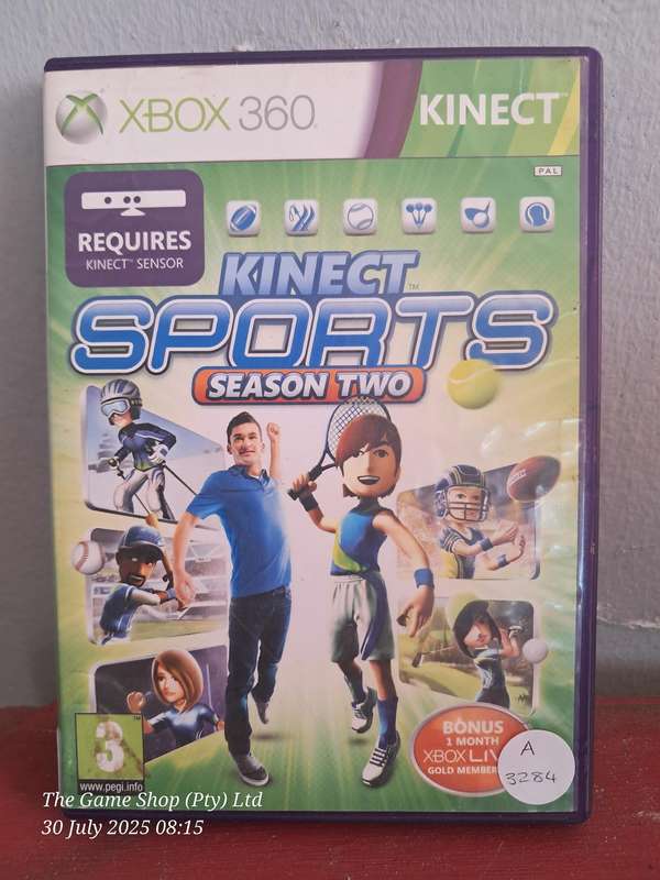 XBOX 360 KINECT SPORTS SEASON 2 - NO MANUAL