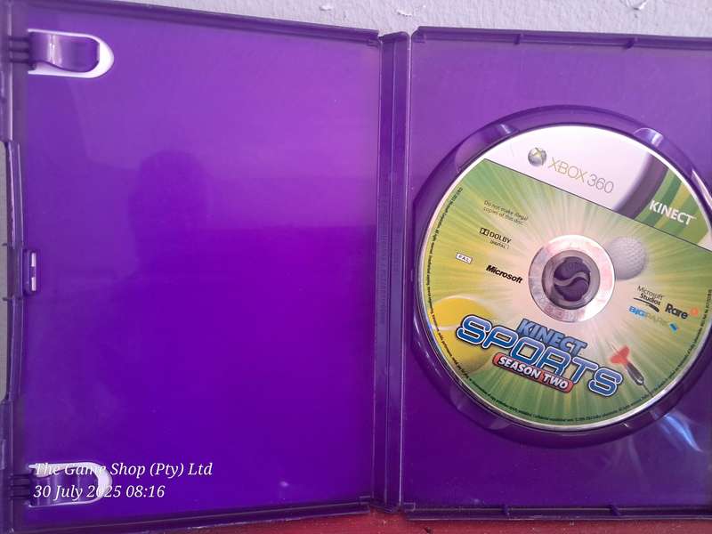 XBOX 360 KINECT SPORTS SEASON 2 - NO MANUAL