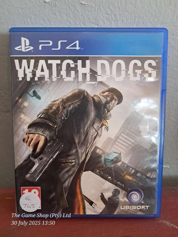 PS4 WATCHDOGS