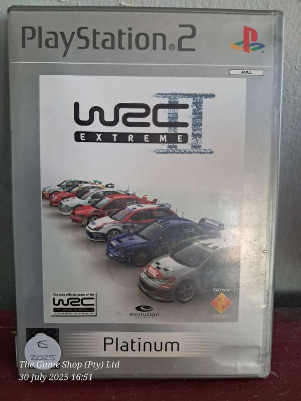 PS2 WRC II EXTREME (PLATINUM) - NO MANUAL