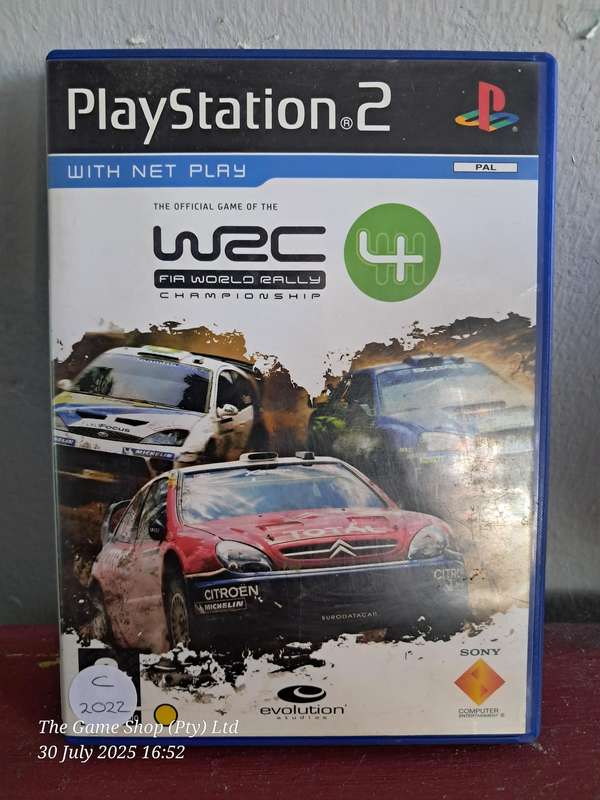 PS2 WRC 4 - CIB