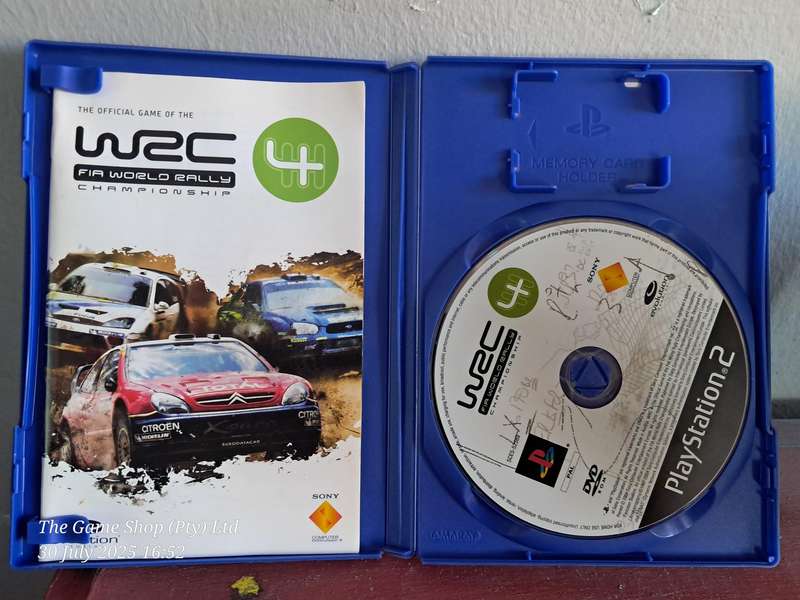 PS2 WRC 4 - CIB