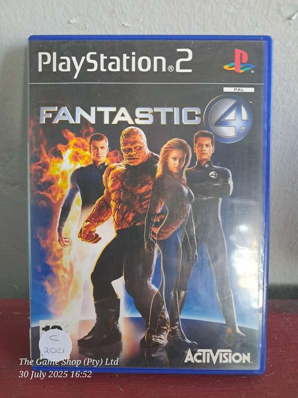 PS2 FANTASTIC 4 - NO MANUAL