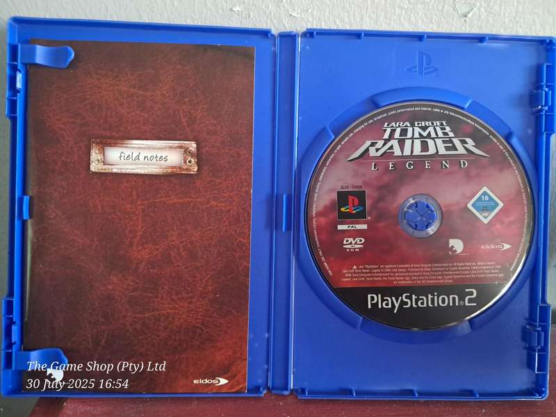 PS2 Tomb Raider Legend - CIB