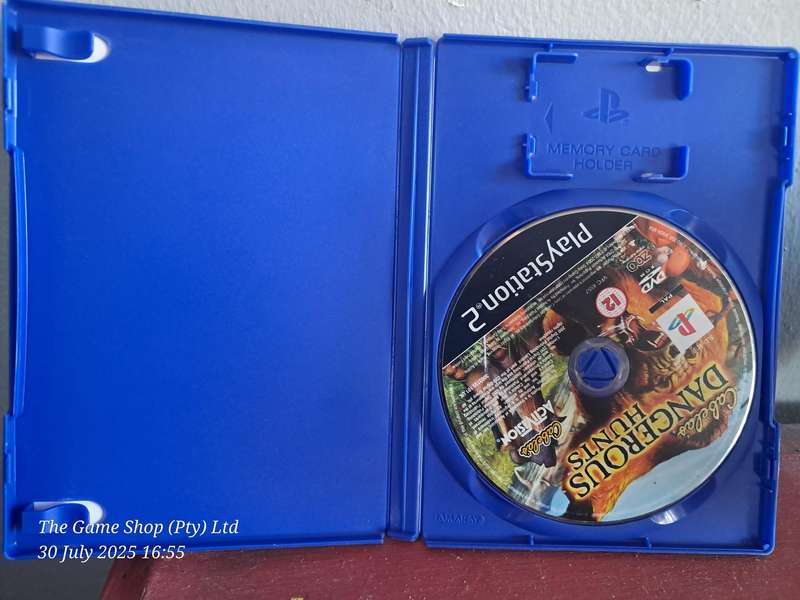 PS2 CABELA'S DANGEROUS HUNTS - NO MANUAL