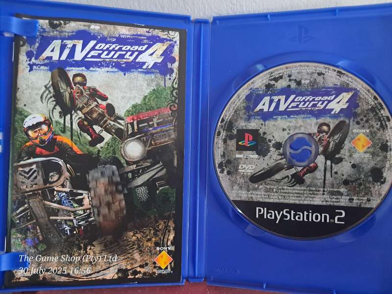 PS2 ATV OFFROAD FURY 4 - CIB