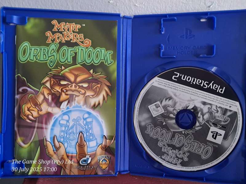 PS2 MYTH MAKER : ORBS OF DOOM - CIB