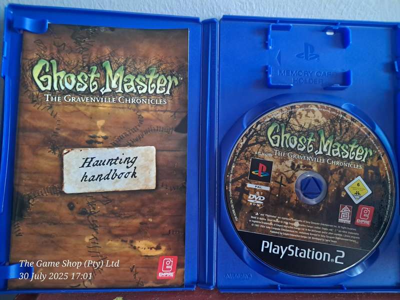 PS2 GHOSTMASTER : THE GRAVENVILLE CHRONICLES - CIB