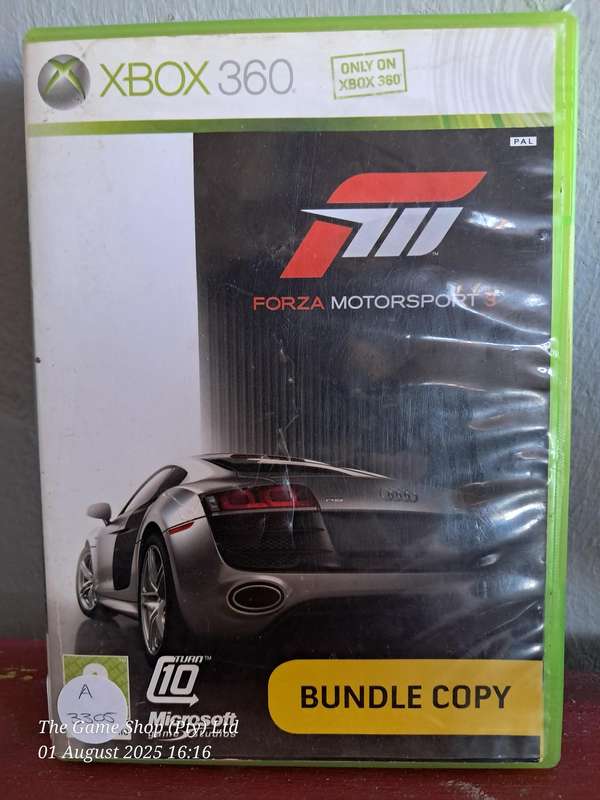 Xbox 360 Forza Motorsport 3 - (Bundle copy) - CIB