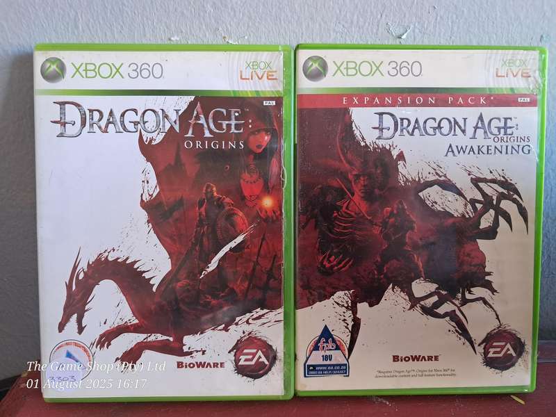 XBOX 360 DRAGON AGE : ORIGINS / AWAKENING DOUBLE PACK