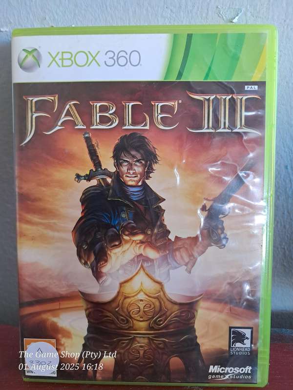 XBOX 360 FABLE III - CIB