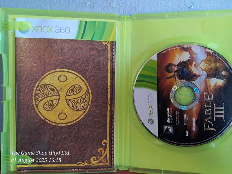 XBOX 360 FABLE III - CIB