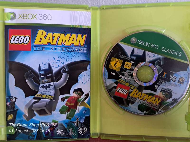 XBOX 360 LEGO BATMAN : THE VIDEOGAME - CIB