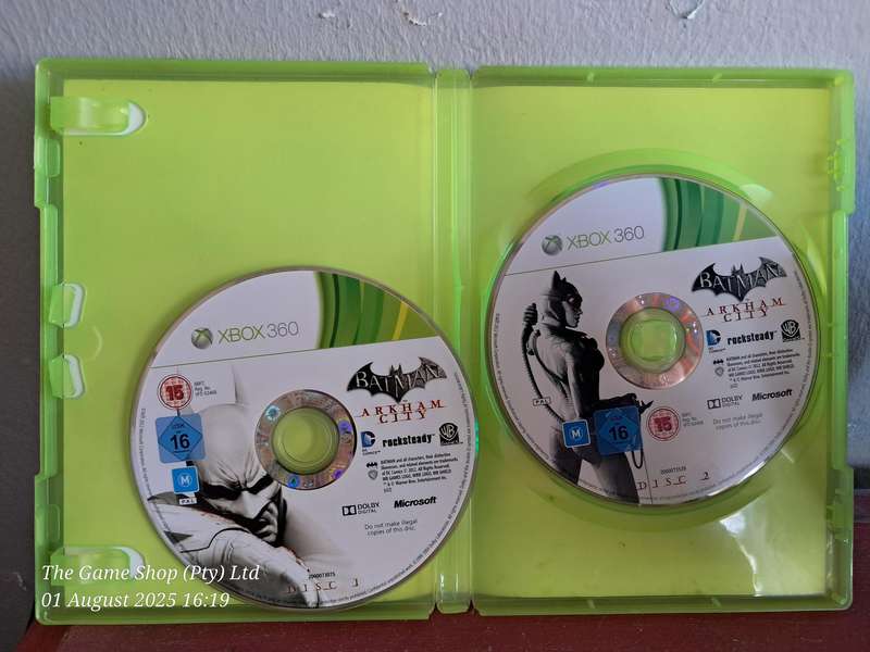 XBOX 360 BATMAN ARKHAM CITY GAME OF THE YEAR EDITION - CIB