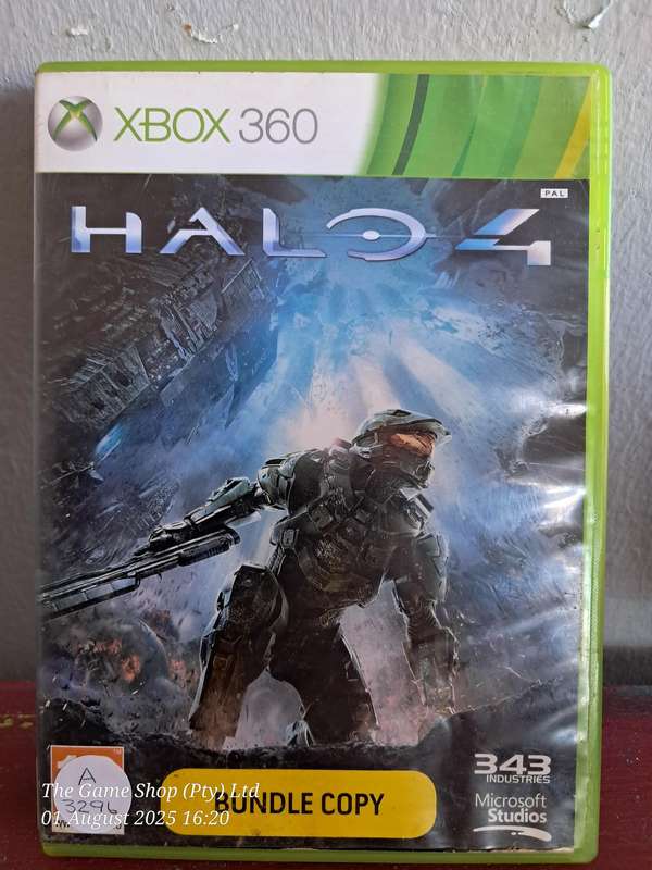 XBOX 360 HALO 4 - NO MANUAL